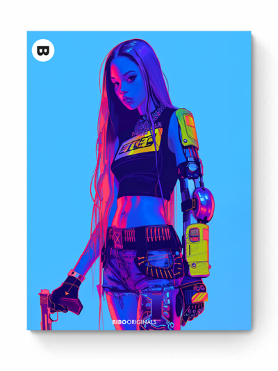 Cyberpunk girl