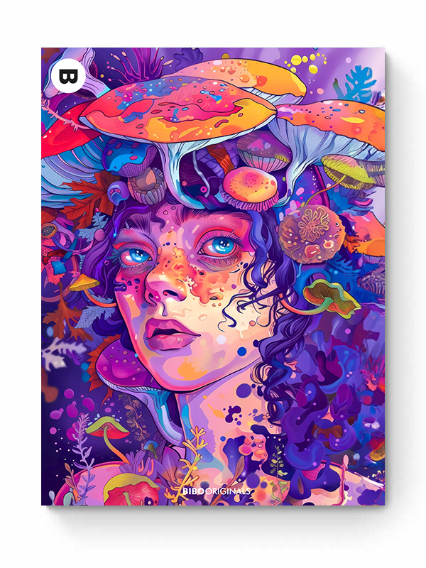 Psychedelic woman